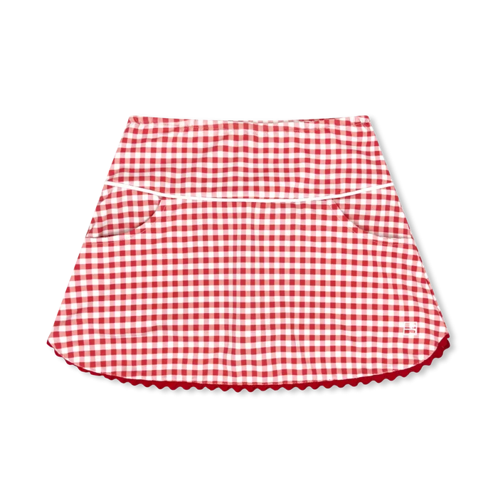 Tiffany Skort - Candy Apple Red Gingham