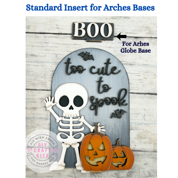 Too Cute to Spook Standard Arch Insert for Interchangeable Standard Arches Bases