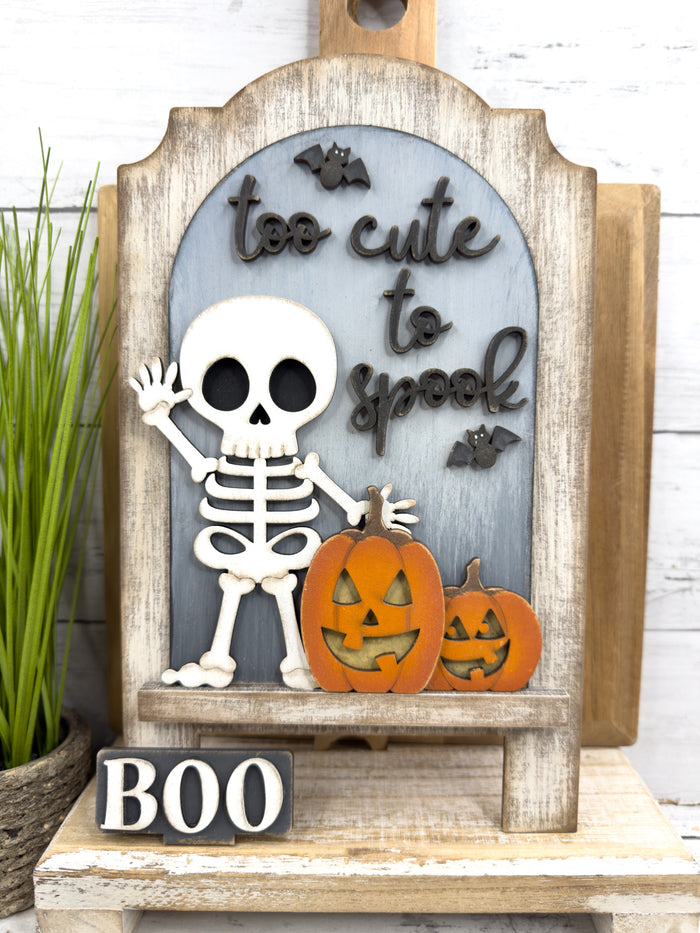 Too Cute to Spook Standard Arch Insert for Interchangeable Standard Arches Bases