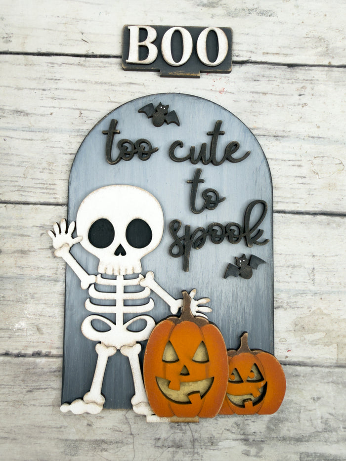 Too Cute to Spook Standard Arch Insert for Interchangeable Standard Arches Bases
