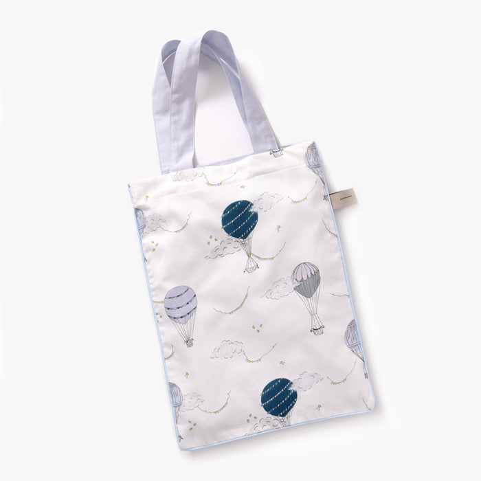 Touch The Sky Crib Sheet - Blue