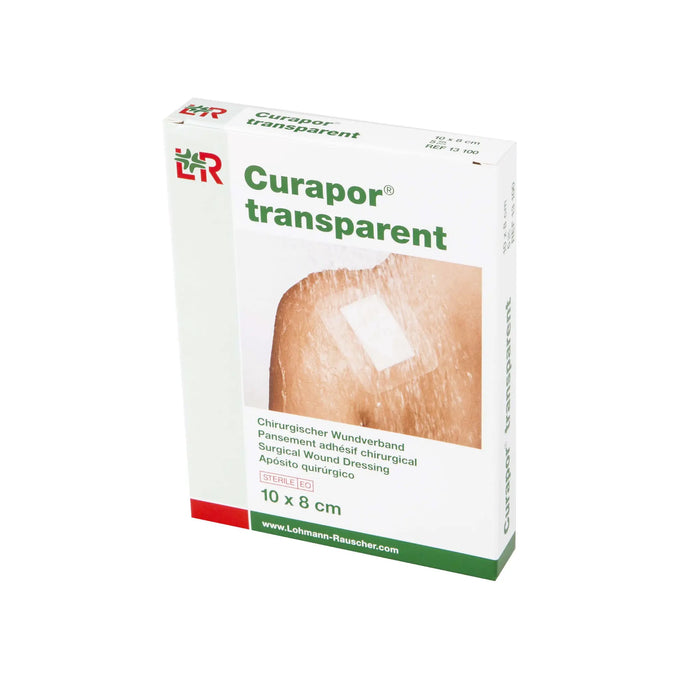 Transparent sterile post-operative curapor dressings - 5 sizes - Lohmann Rauscher - My Podologie