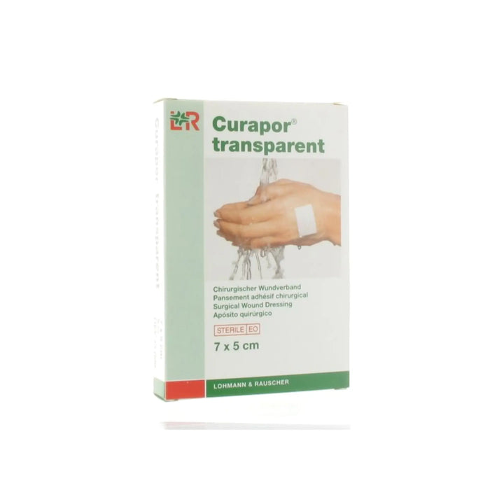 Transparent sterile post-operative curapor dressings - 5 sizes - Lohmann Rauscher - My Podologie