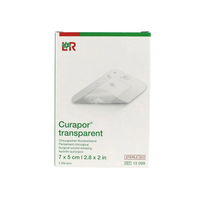 Transparent sterile post-operative curapor dressings - 5 sizes - Lohmann Rauscher - My Podologie