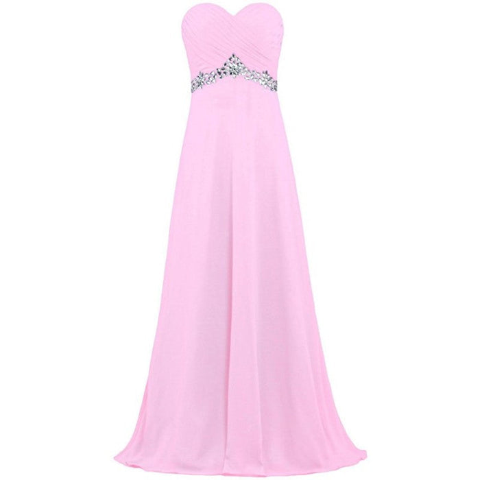 Trendy Bridesmaid Dresses Off The Shoulder Chiffon Wedding Dress