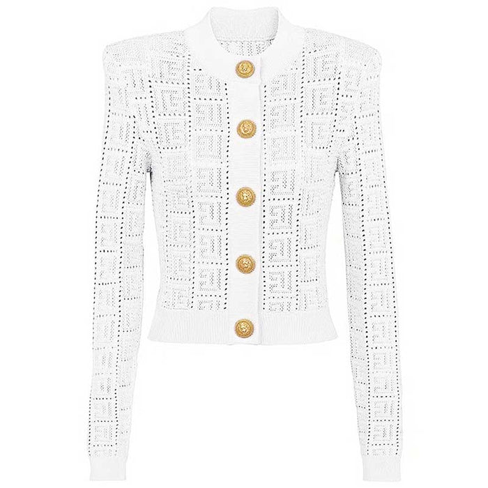 White Cardigan / S