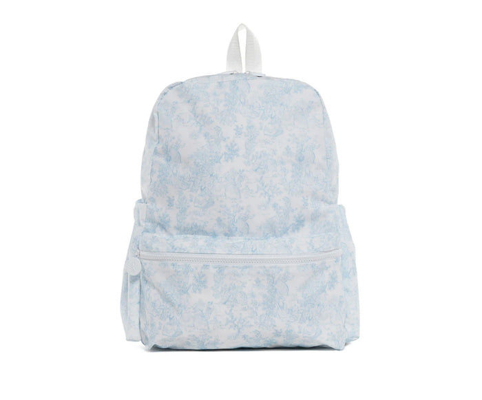 TRVL - Backpack - Blue Bunny Toile