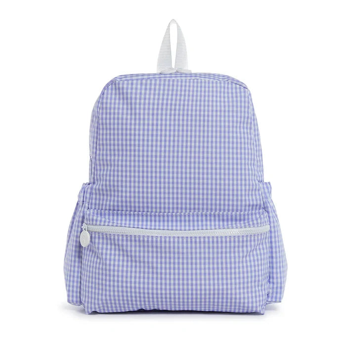 TRVL - Backpack - Gingham Lilac