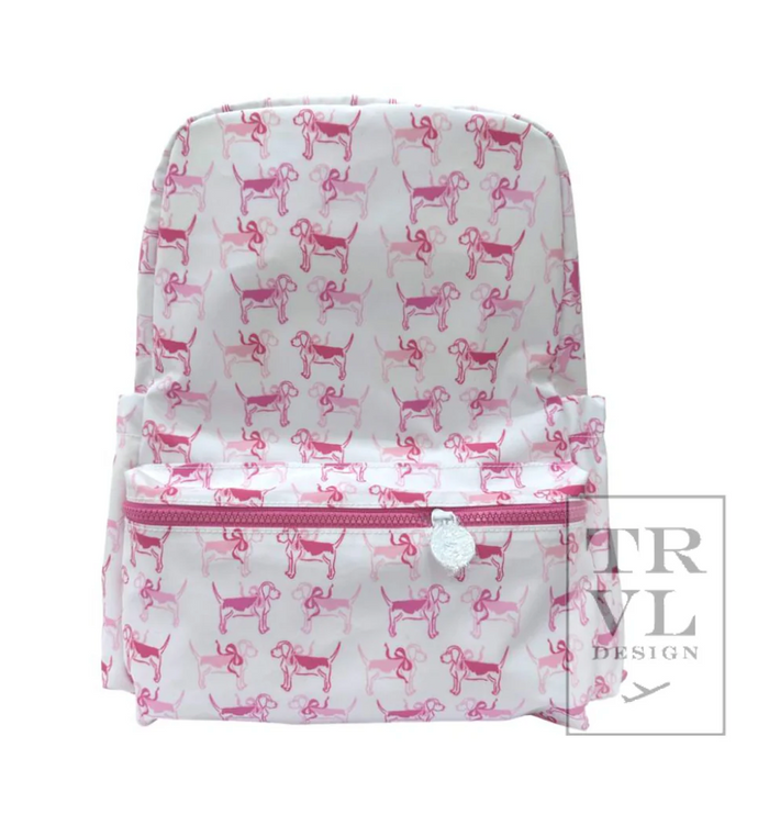 TRVL - Backpack - Puppy Love Pink