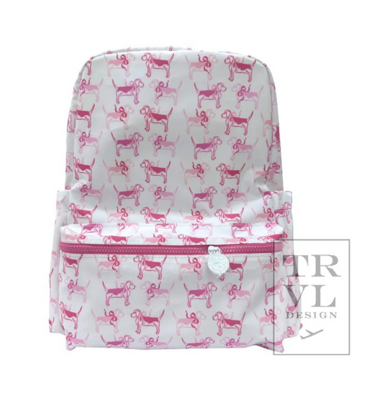 TRVL - Backpack - Puppy Love Pink