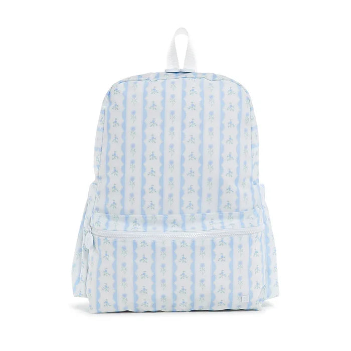 TRVL - Backpack - Ribbon Blue Floral