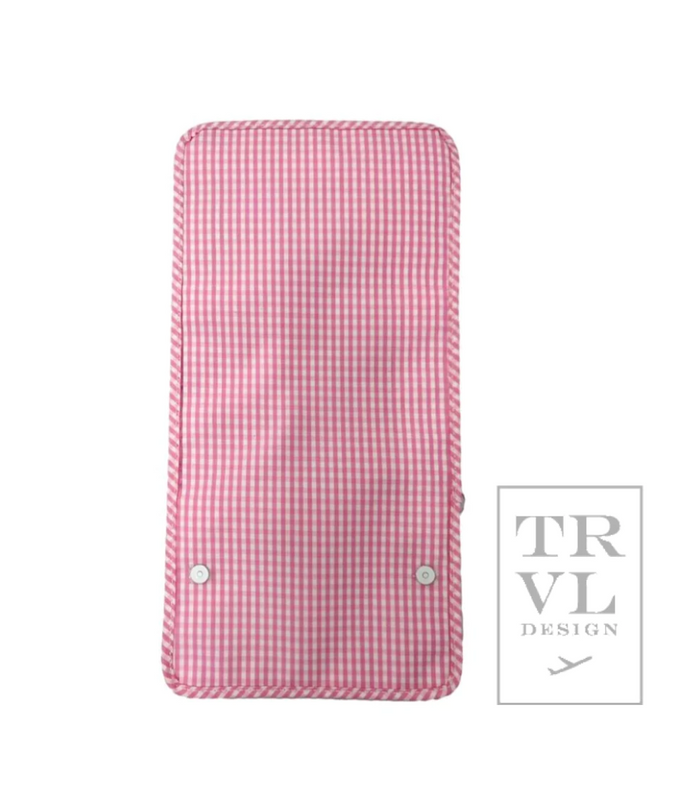 TRVL - Mini Rollup - Pink Gingham