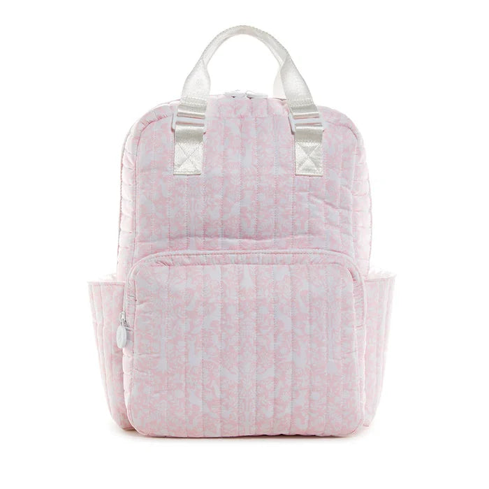 TRVL - Quilted All You Need Bag - Pink Woodland Floral