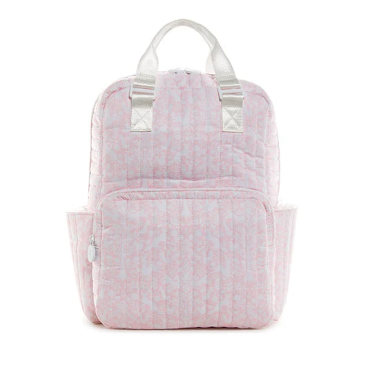 TRVL - Quilted All You Need Bag - Pink Woodland Floral