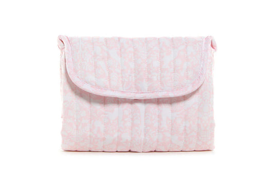 TRVL - Quilted Changing Mat - Pink Woodland