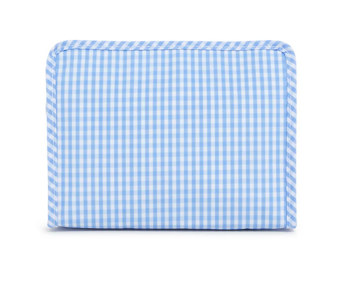 TRVL - Roadie Large - Sky Blue Gingham