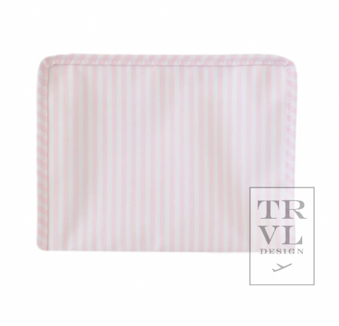 TRVL - Roadie Medium - Pimlico Stripe Pink