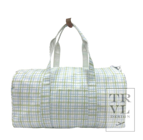 TRVL - Weekender - Classic Green Plaid