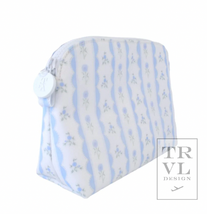 TRVL Goodie Bag - Ribbon Blue Floral