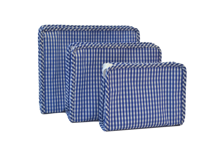 TRVL Roadie Large - Gingham Royal