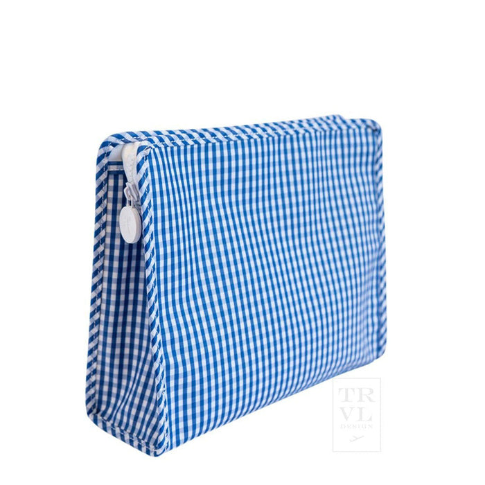 TRVL Roadie Medium - Gingham Royal