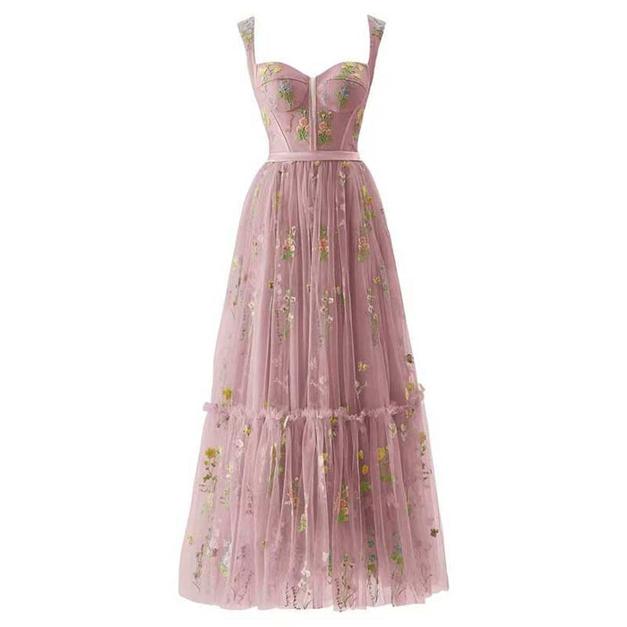 Tulle Butterfly Homecoming Dress Lace Applique Wedding Ball Gown Prom Dress