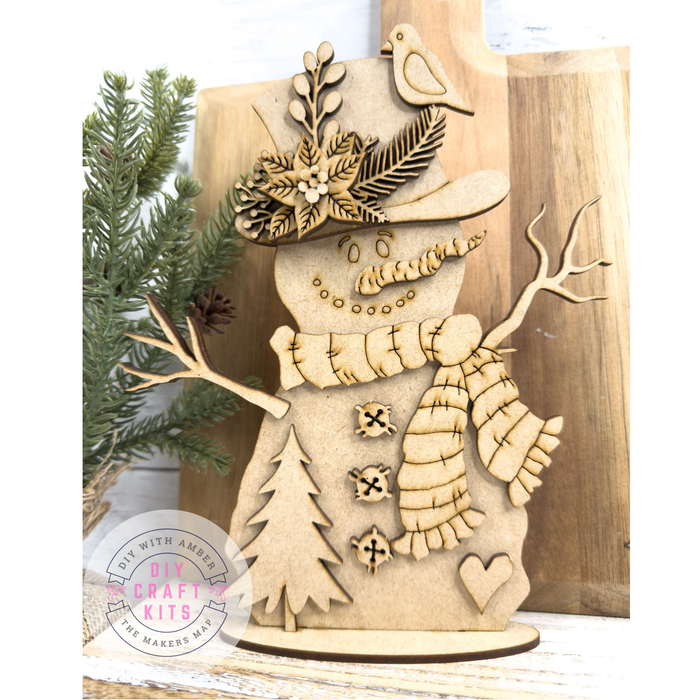 Twiggy Arms Snowman DIY Kit