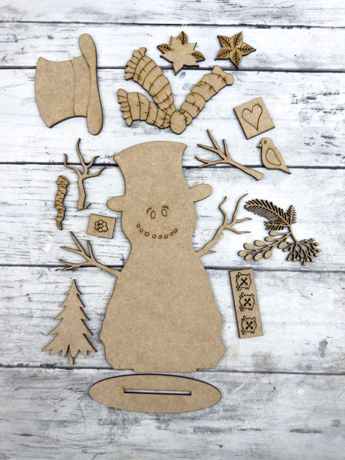 Twiggy Arms Snowman DIY Kit