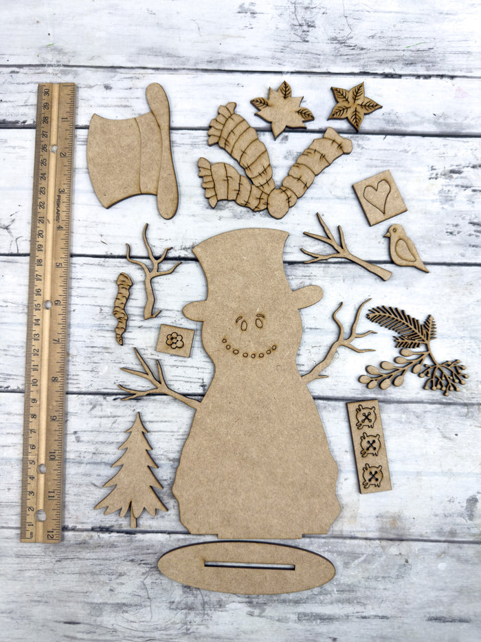 Twiggy Arms Snowman DIY Kit