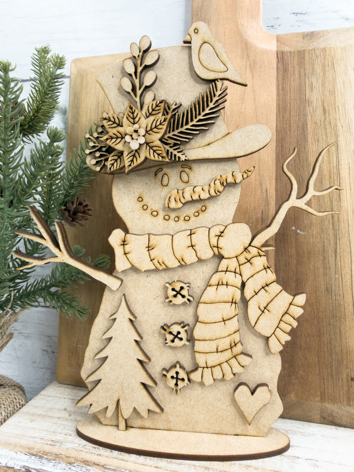 Twiggy Arms Snowman DIY Kit