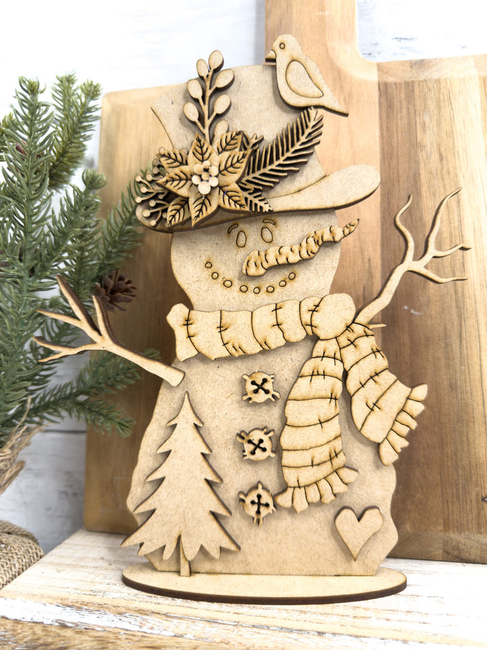 Twiggy Arms Snowman DIY Kit