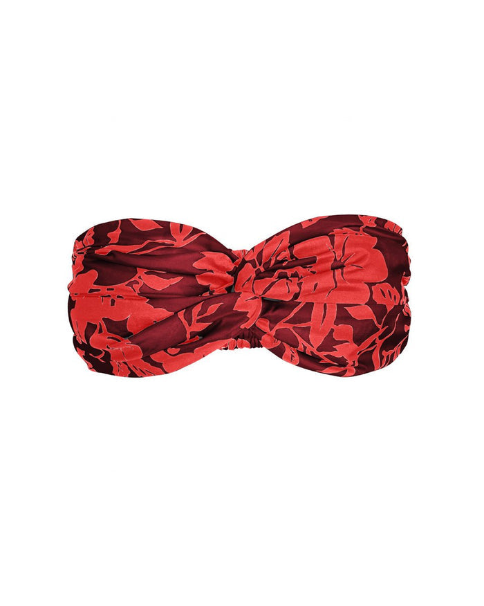 Maroon Floral / X-Small