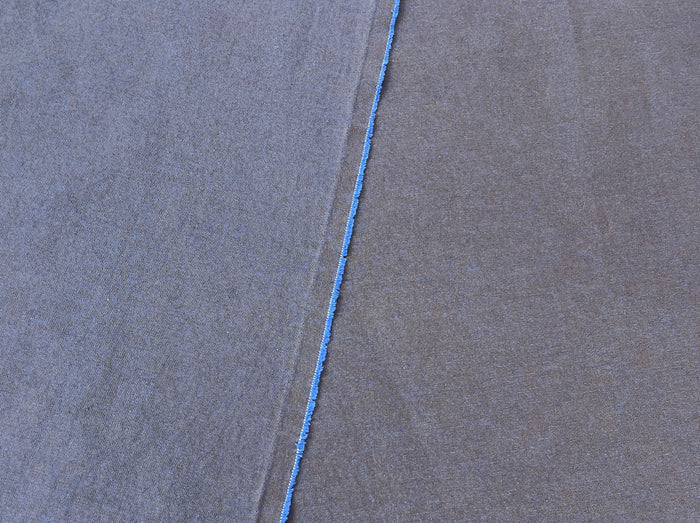 Two-Tone High-Density Twill Fabric | Linen Cotton Blend | Medium-Heavy Weight 8424 8425 8426