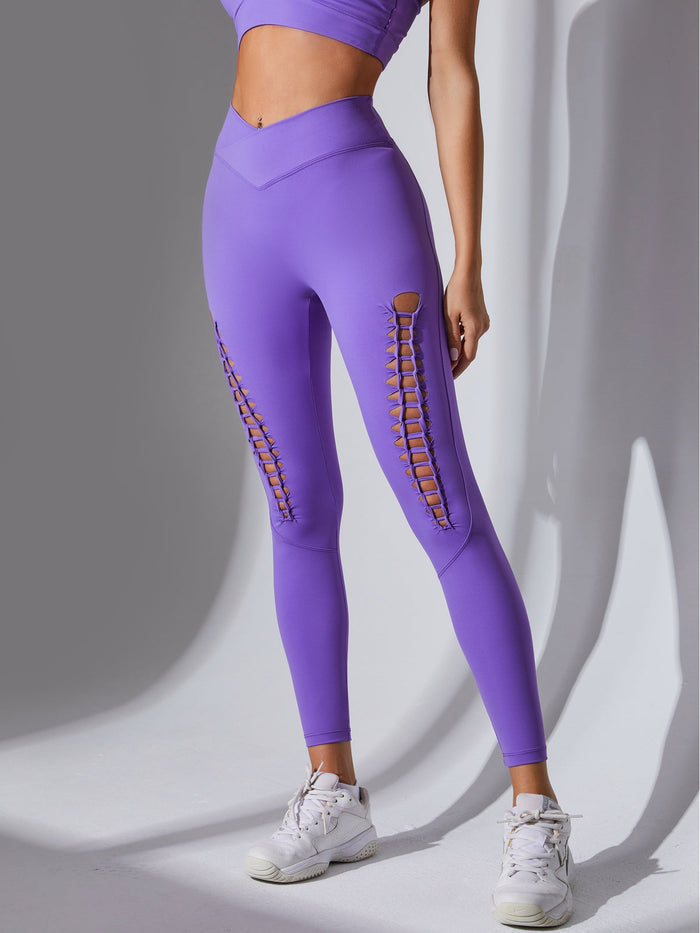 Ultimate Cutout Lace-up Leggings