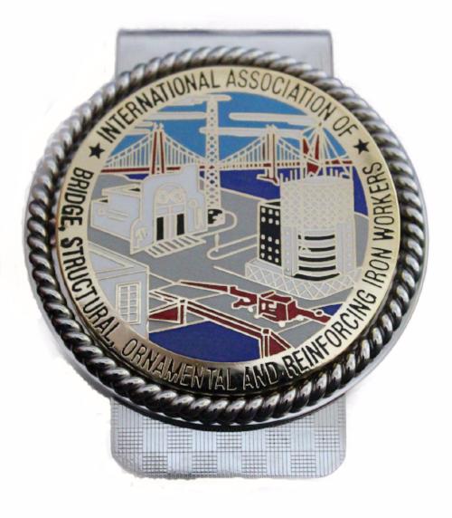 Union Boilermakers Int Logo Money Clip #BW-MC-BM