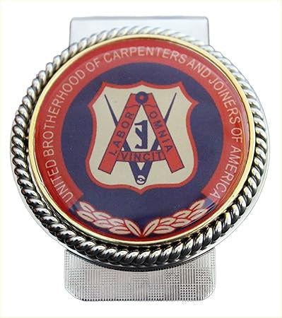 Union Carpenter Int Logo Money Clip #BW-MC-CR