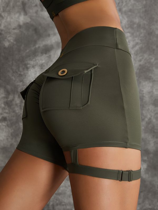 Dark Sea Green / S / Shorts