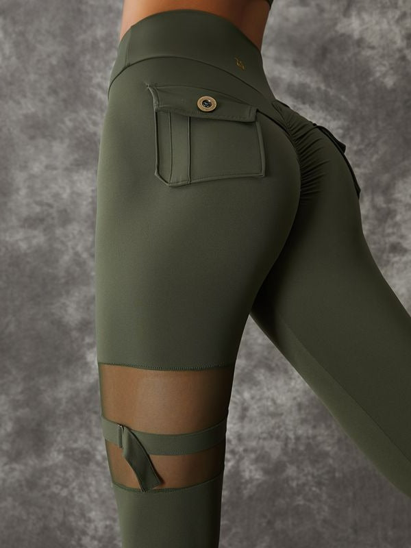 Dark Sea Green / S / Leggings