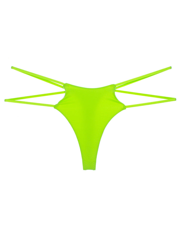 Unique Double Girdle Leopard Sports Panties