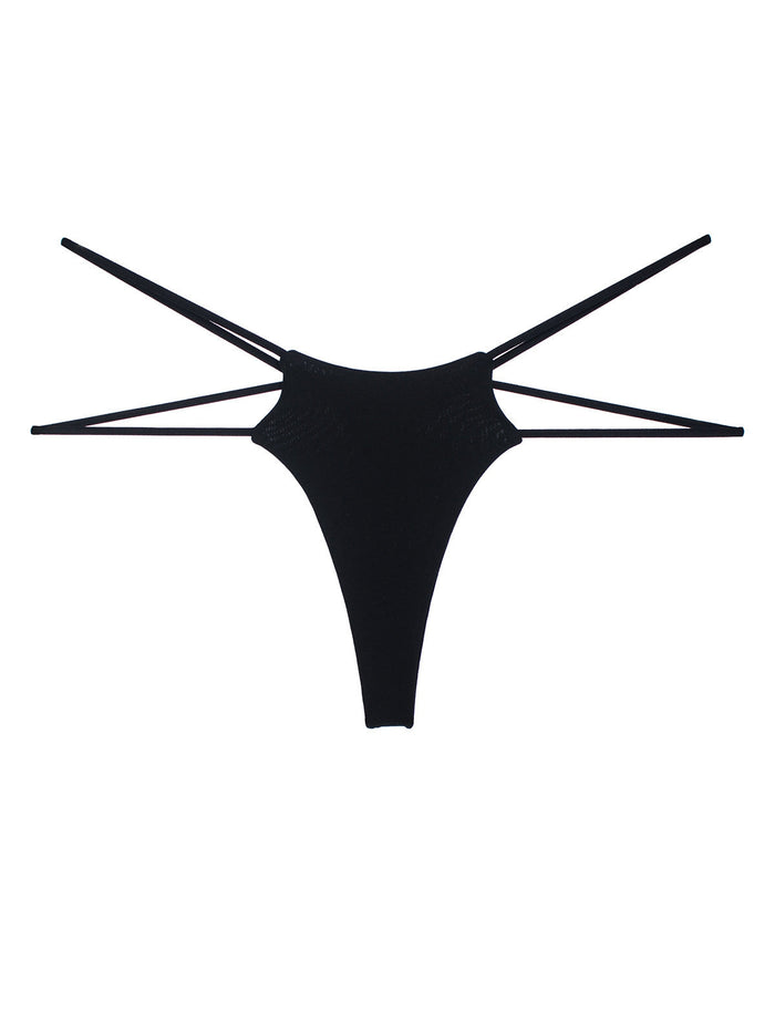 Unique Double Girdle Leopard Sports Panties
