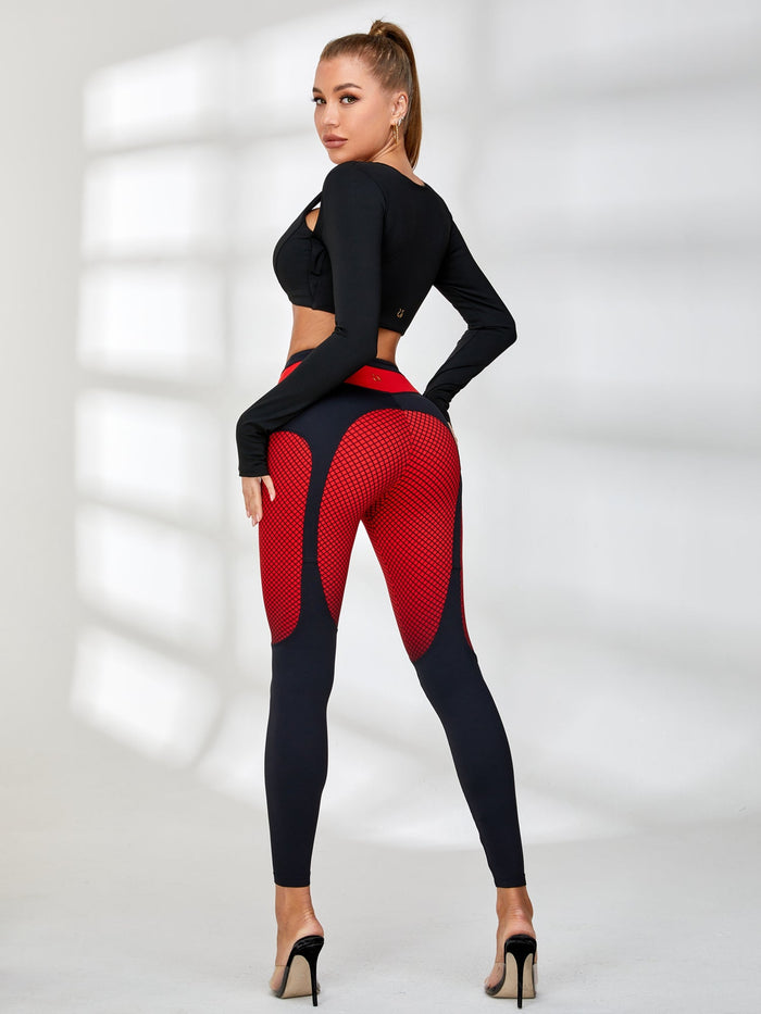 Unique Twist With Pads Long Sleeves