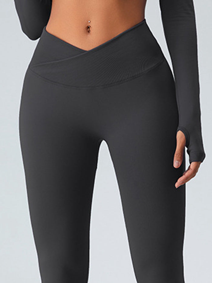 V-shape Waist Scrunch Bum Leggings
