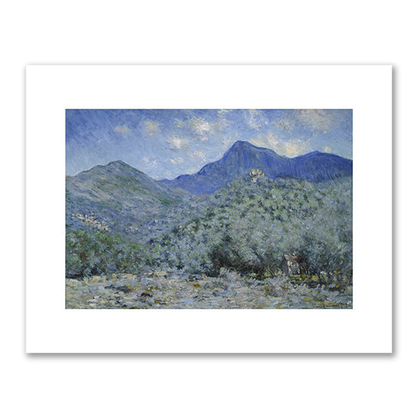 Claude Monet, Valle Buona, Near Bordighera, 1884, Dallas Museum of Art. Photo Â© Bridgeman Images. Fine Art Prints in various sizes by Museums.Co