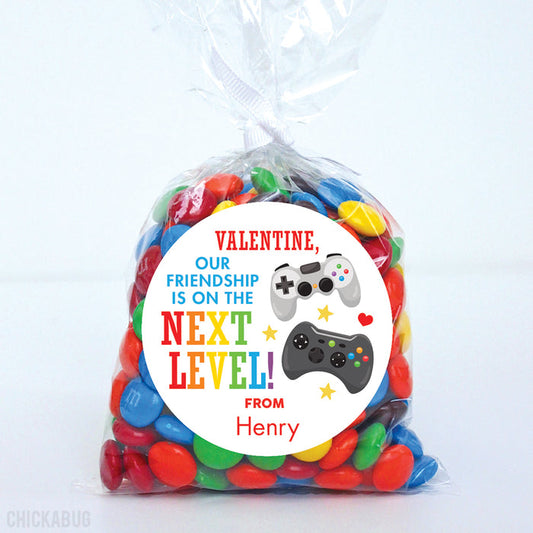 Video Game Valentine's Day Stickers