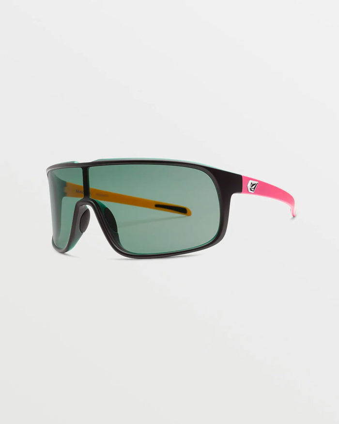 Volcom Macho - Matte Black/Teal