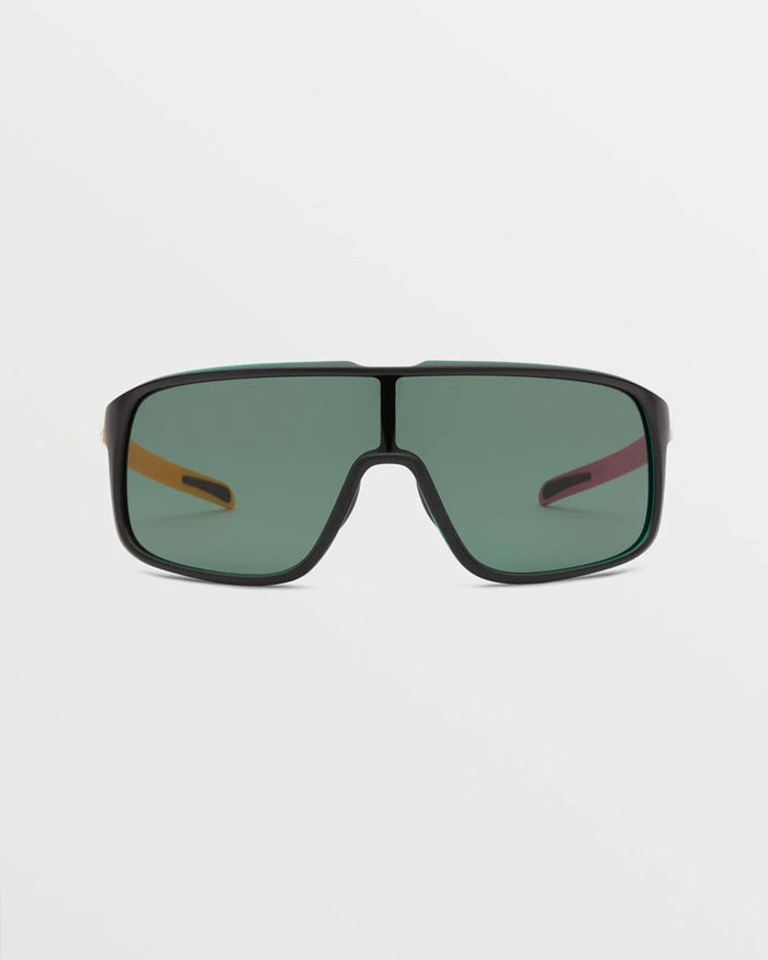 Volcom Macho - Matte Black/Teal