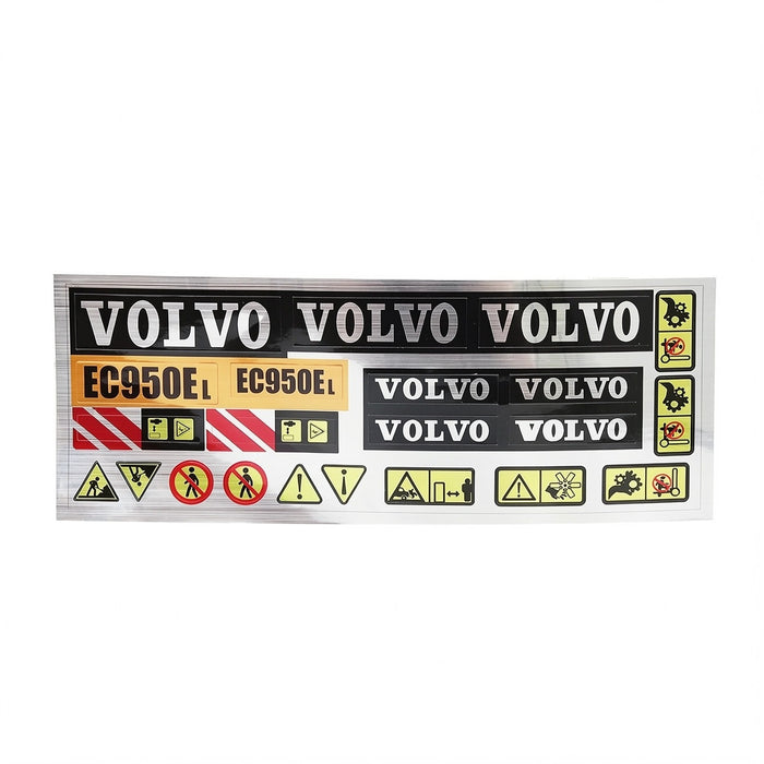 Volvo EC950El Sticker for Huina 1592