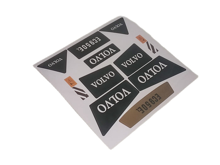 VOLVO Sticker (Huina 1593/1594 Excavator)