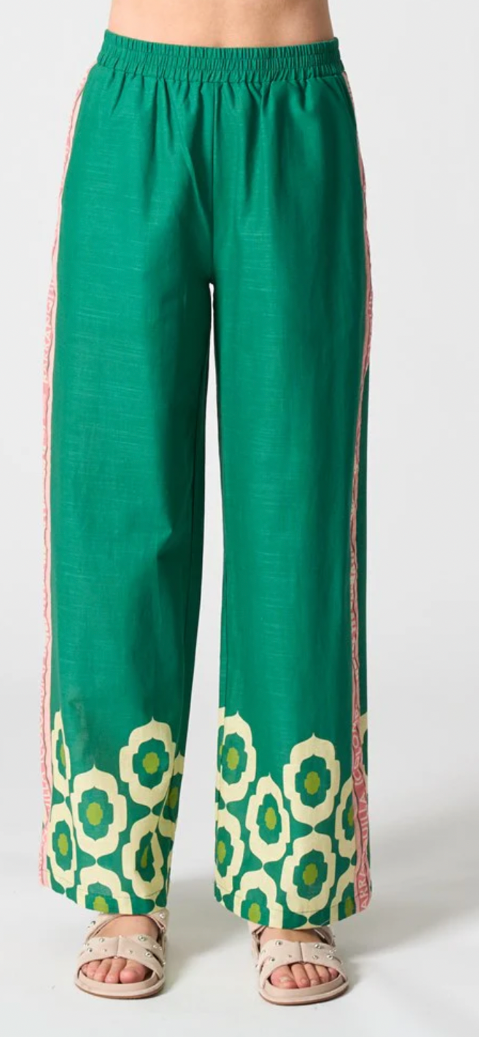 Walnut- Madrid Pant -Mosaique