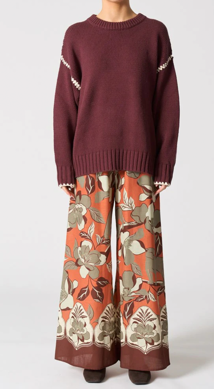 Walnut Vermont Pant Jaguar Jungle Orange